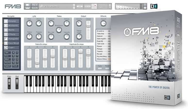 Native Instruments FM8 1.4.6 FM合成器 ( 254MB )