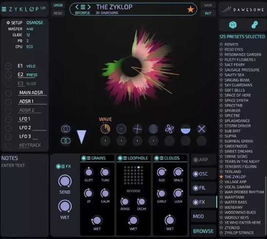 Dawesome Zyklop Creative Re-Synthesizer v1.0.1 创意合成器