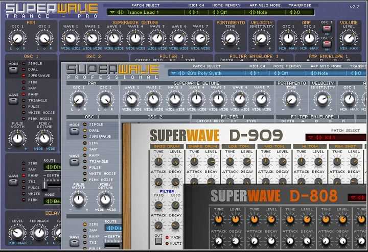 SuperWave Everything Bundle 合成乐器套件 ( 38MB )
