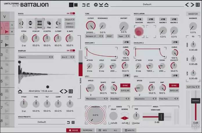 Plugin Alliance Unfiltered Audio Battalion v1.0.7 声波合成器