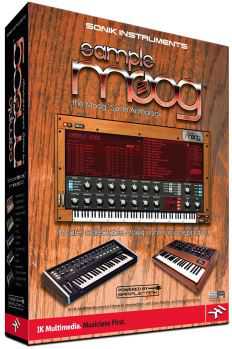 IK Multimedia SampleMoog 合成器