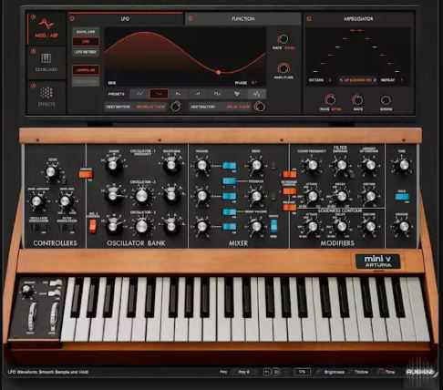 Arturia Mini V4 4.0.0 单声道合成器