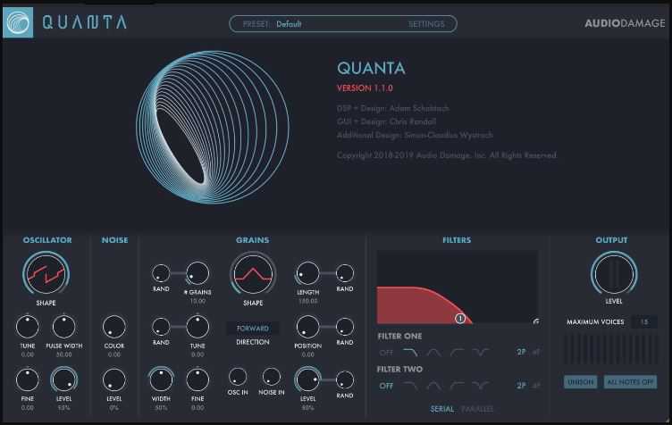 Audio Damage AD046 Quanta v1.2.0 粒子合成器