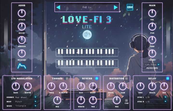 Quiet Music Love Fi 3 虚拟乐器插件