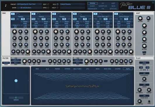 Rob Papen Blue3 v1.0.0 减法和调频合成器