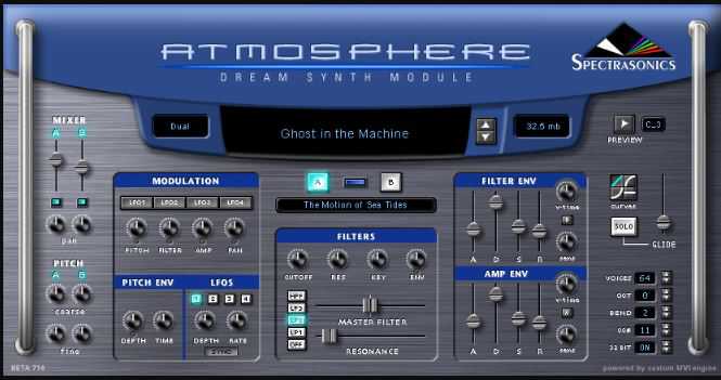 Spectrasonics Atmosphere 大气合成器 ( 3.8GB )
