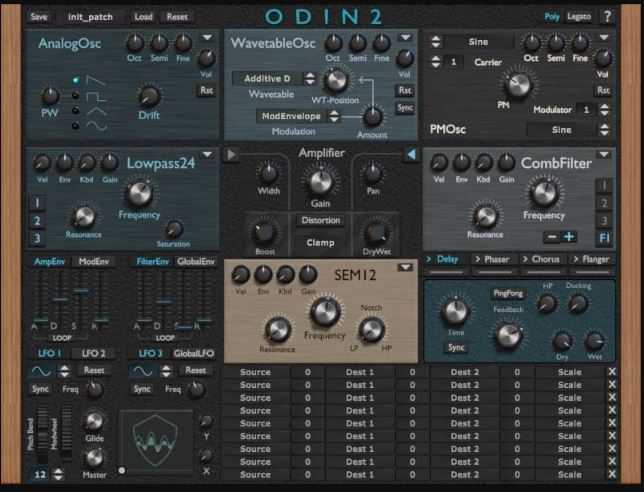 The Wave Warden Odin 2 (Polyphonic Synthesizer) v2.4.0 复音合成器