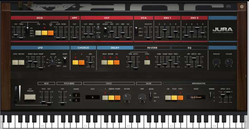 AIR Music Technology Jura v1.0.0.3 80 年代经典合成器