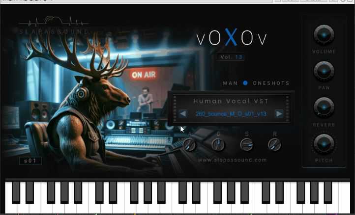 SlapAsSound VoXov Vol.13 (Vocal Instruments) 声乐合成器