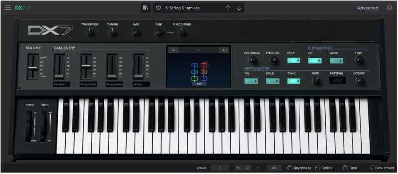 Arturia DX7 V v1.5.0.3410 FM调频合成器 ( 433MB )
