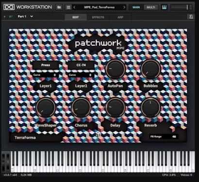 Expressive E Patchwork MPE for Falcon 电音合成器