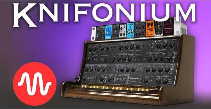Knif Audio Plugin Alliance Knifonium v1.4.1 蒸汽朋克合成器