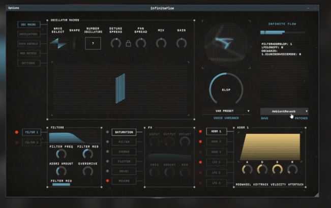 Silen Audio Infinite Flow 复古合成器 （12MB ）