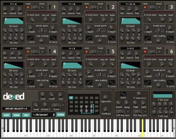 Digital Suburban Dexed v0.9.8 合成器 ( 26MB )