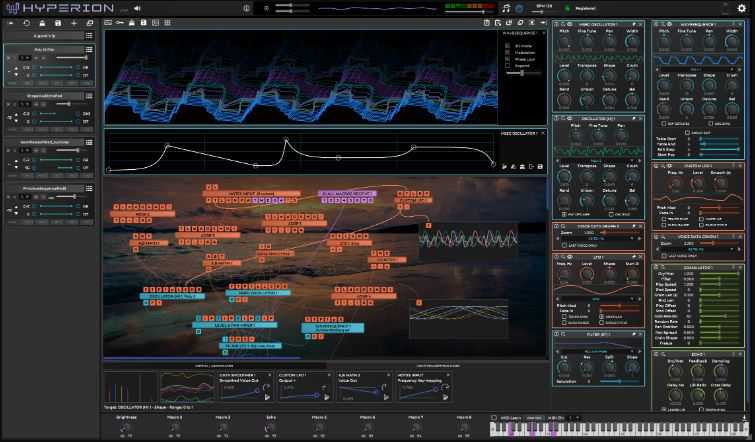Wavesequencer Hyperion v1.65 模块化合成器