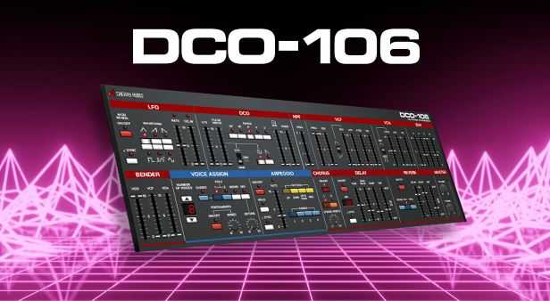 Cherry Audio DCO-106 v1.2.0.52 经典合成器