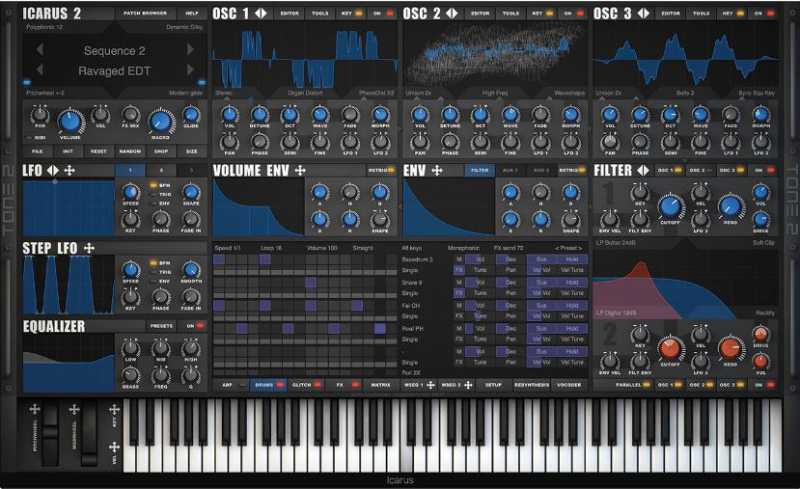 Tone2 Icarus v2.5.3.3 波表合成器