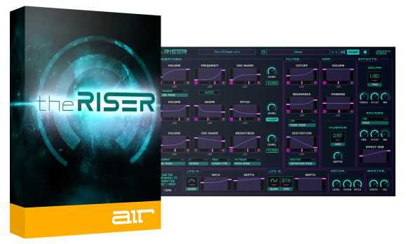 AIR Music Technology theRiser v1.0.7.21000 史诗级过渡音效合成器