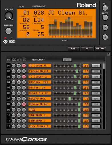 Roland VS SOUND Canvas VA 1.1.6 罗兰复古合成器