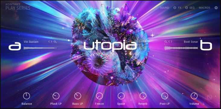 Native Instruments Play Series Utopia 2.0 KONTAKT 电子舞曲工具包
