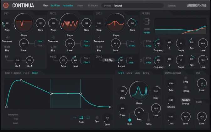 Audio Damage AD051 Continua V1.0.2 模拟合成器
