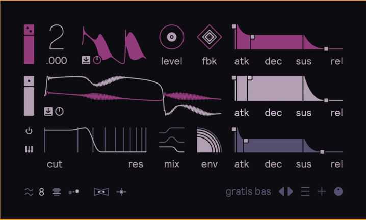 Fors Pivot Lite (FM Synthesizer) v1.0 FM合成器