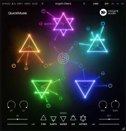 InstantAudio QuickMuse v2.0 智能AI一键随机效果器