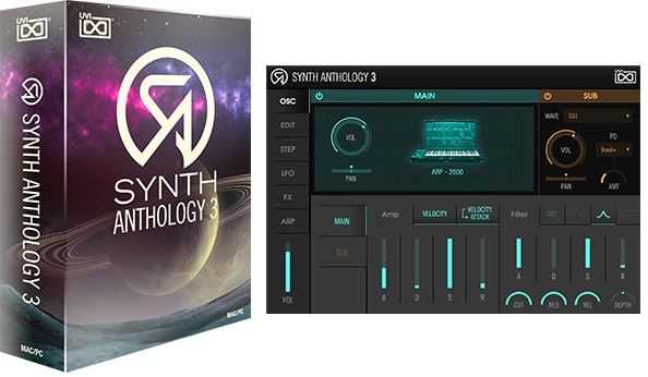 UVI Synth Anthology 3 硬件模拟合成器音色库
