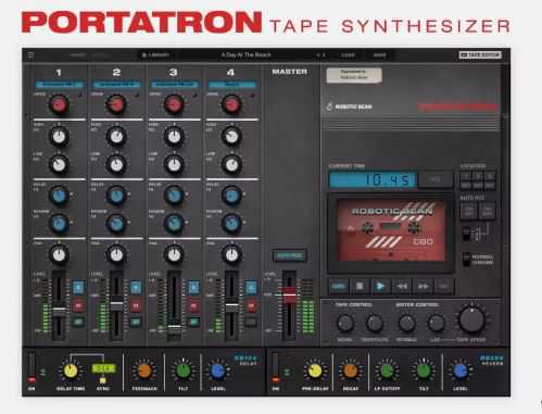 Robotic Bean Portatron v1.5.0 磁带合成器