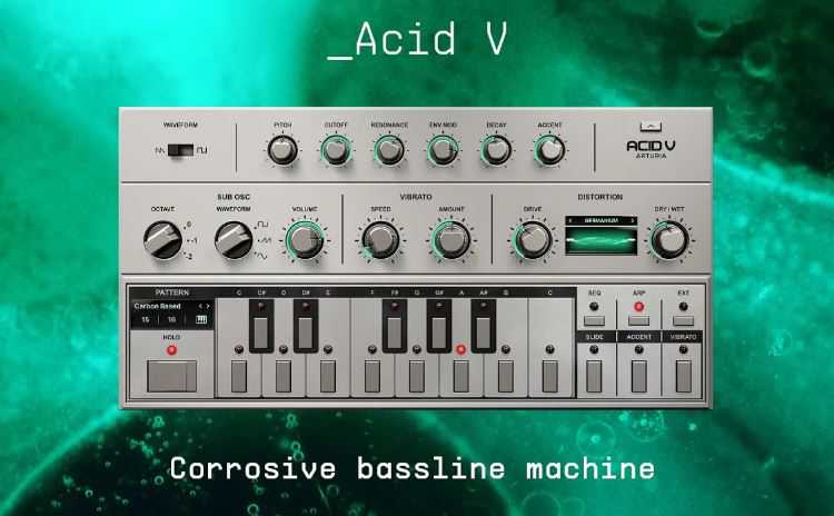 Arturia Acid V v1.1.1.4681 经典低音合成器