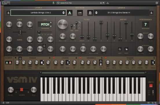 GForce Software VSM IV v1.0.0 弦乐器合成器