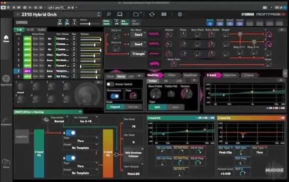 Yamaha Expanded Softsynth Plugin for MONTAGE M v3.0.0 雅马哈硬件合成器