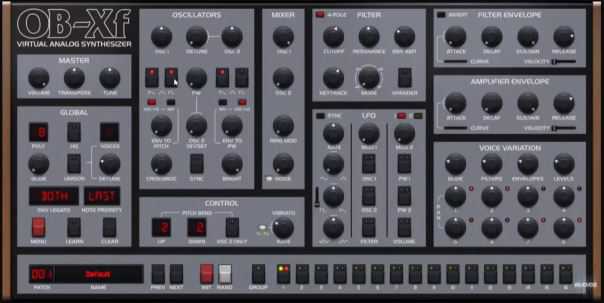 Surge Synth Team OB Xf Oberheim OB X Analog Synthesizer v2025.07.15 模拟合成器 ( 6MB )