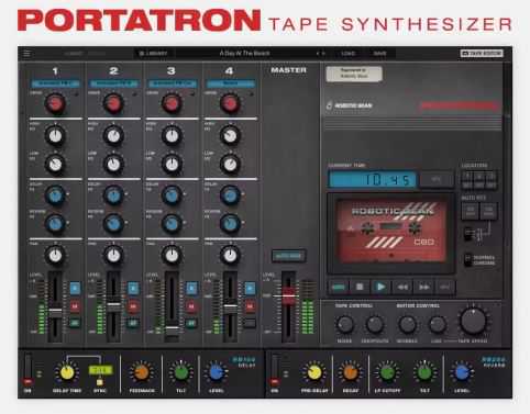 Robotic Bean Portatron v1.5.1 磁带合成器