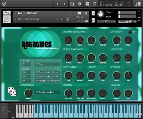 Dream Audio Tools Rotatives KONTAKT 旋转振荡合成器