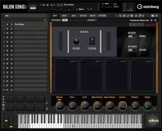 Phasenpunkt Roadsoul Bass Lite (Vintage Bass) v1 八十80 年代低音
