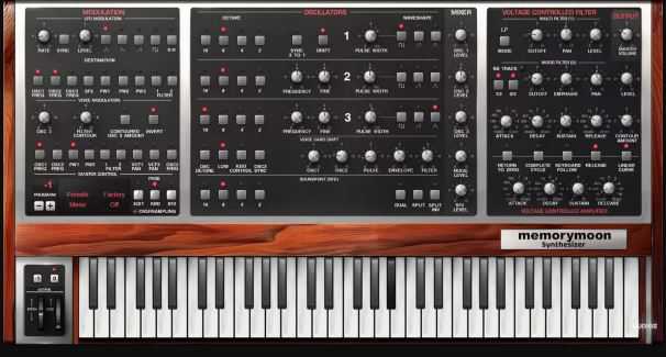 Memorymoon Synthesizer v2.0.0 振荡器合成器