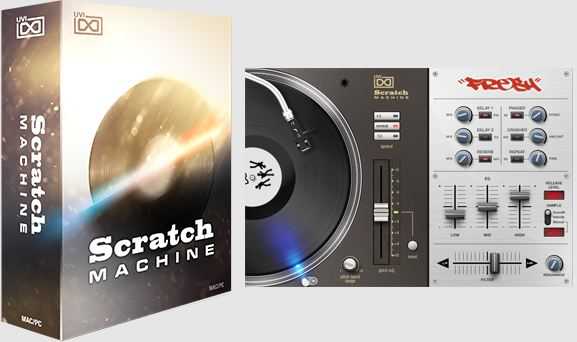 UVI Soundbank Scratch Machine for Falcon 打碟机\DJ搓碟搓盘音效