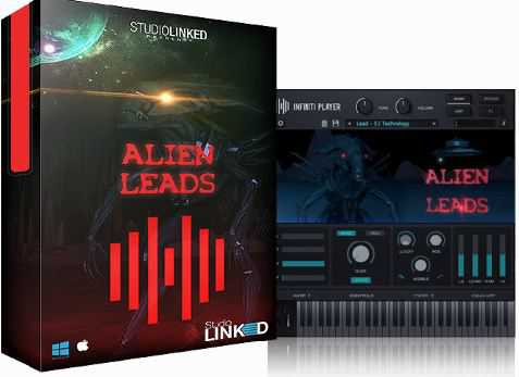 StudioLinked Infiniti Expansion Alien Leads 主音电子合成器