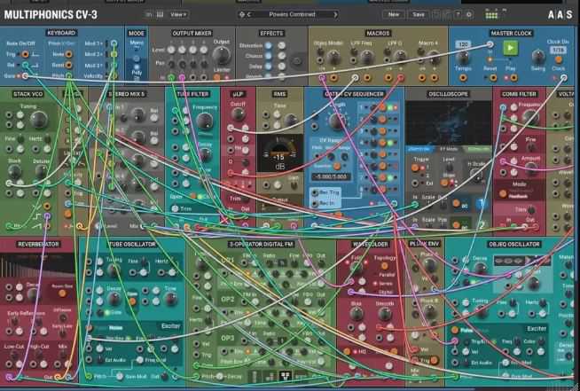 Applied Acoustics Systems Multiphonics CV 3 v3.0.0 模块化合成器