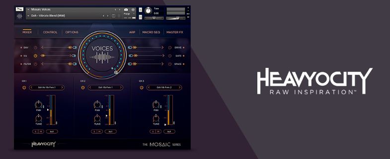 Heavyocity Mosaic Tape Kontakt 磁带处理合成器