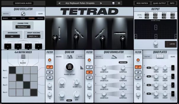 Physical Audio Tetrad v1.0.2 颗粒合成器