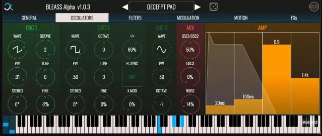 BLEASS Alpha v1.5.0 复音立体声合成器