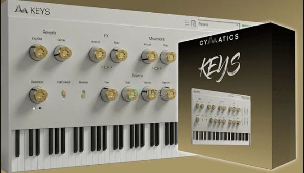 Cymatics KEYS Instrument v1.0 复古合成器
