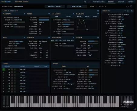 ODDSound MR Editor v1.07 合成器引擎