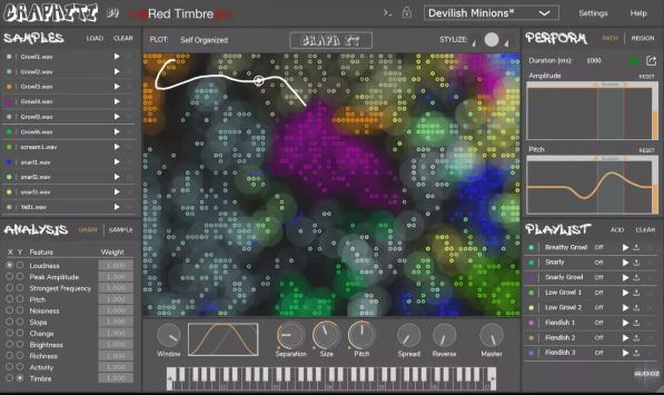 Red Timbre Audio Graphiti v1.1.2 颗粒采样合成器