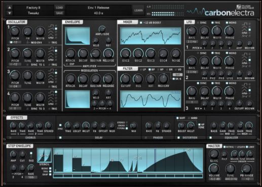 Plugin Boutique Carbon Electra 1.5 减法合成器