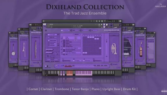 Insanity Samples Dixieland Collection： The Trad Jazz Ensemble v1.0.0 迪克西兰爵士乐