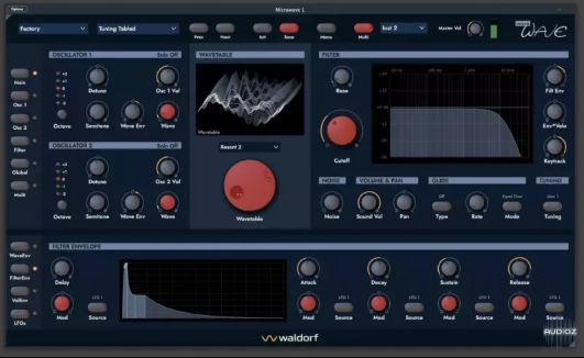 Waldorf Microwave 1 v1.2.1 混合合成器