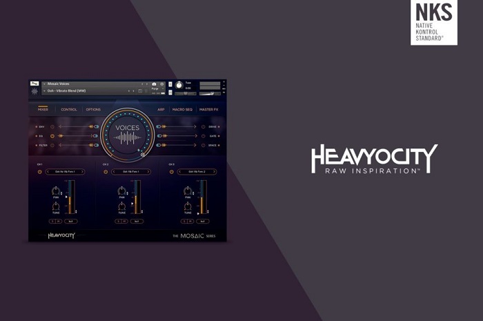 Heavyocity Mosaic Voices 电子合成人声 ( 5.8GB )